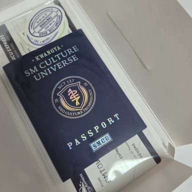 Taeyong 2022 Smcon Passport Set