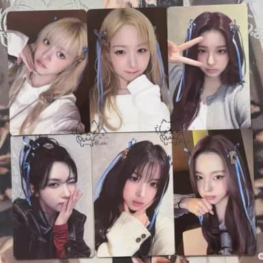 [2주후현물] 엔믹스 카운팅스타 세트일괄 특전포카양도