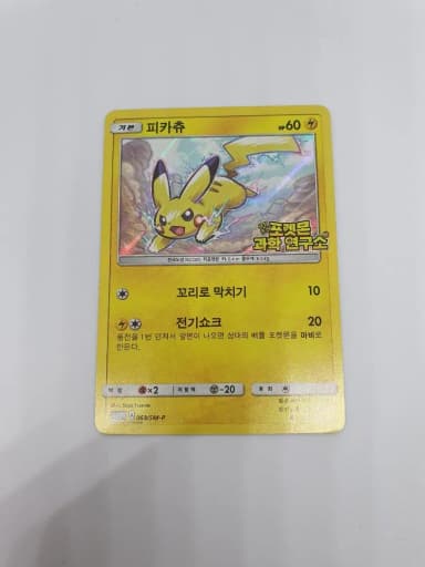 Pokemon Card Pikachu 069/SM-P Pokemon Research Lab Promo