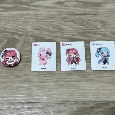 스텔라이브 스타트레일 팝업 굿즈