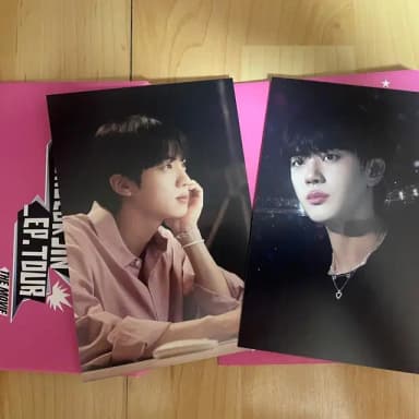 BTS 방탄 석진 JIN 런석진 무비 일본 엽서2장