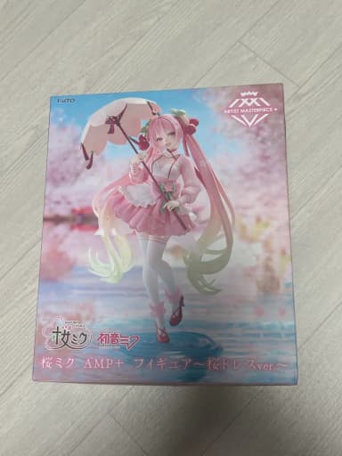 TAITO Cherry Blossom Miku AMP+ Figure Cherry Blossom Dress ver.