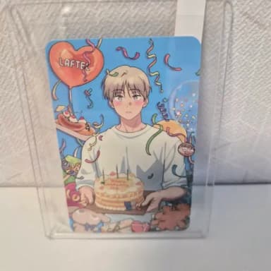 원룸조교님 라프텔 우진형 생일 축하 포토카드