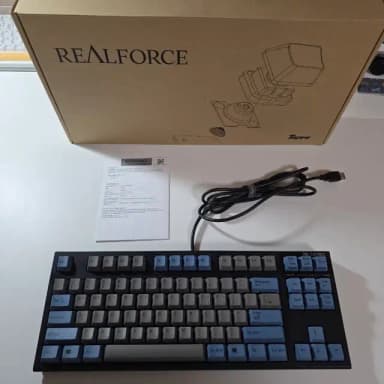 풀윤활 리얼포스 R3 TKL 저소음 토프레 무점점 45g 키보드 싸게 드려요