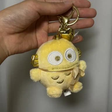 금색 한교동 인형 키링