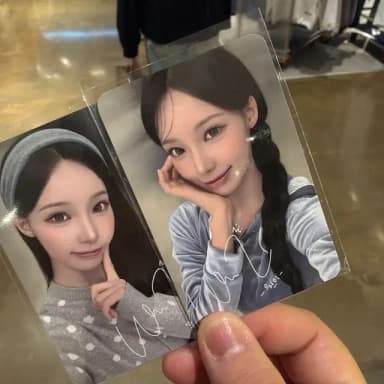 와키윌리 리센느 원이 포토카드 버전1&2