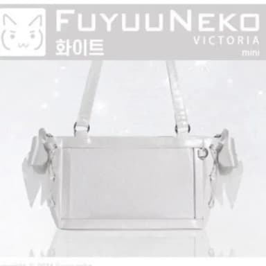 새상품 FUYUUNEKO 빅토리아 미니 화이트 후유네코 밀크돌리 이타백 투명가방