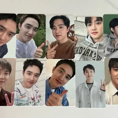 도경수 포카 일괄 판매