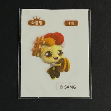 캐치 티니핑 띠부씰 119 와플핑