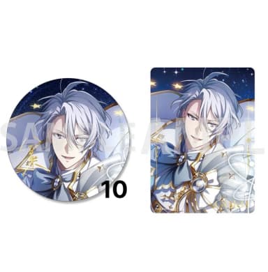Ainana 16 STAR SIGNS Gaku Can Badge Clear Card