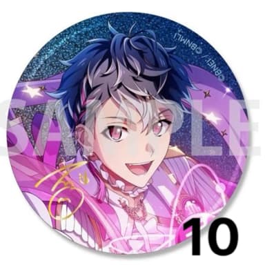 Ainana 16 STAR SIGNS Momo Can Badge 10 Pieces