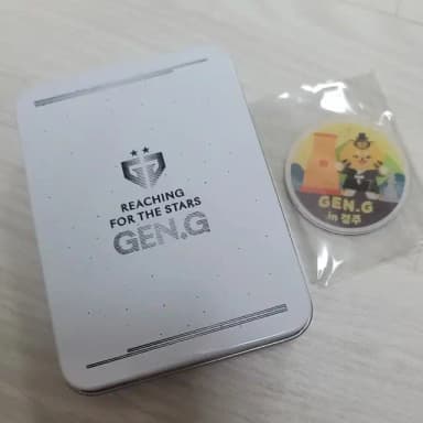 젠지(GEN.G) 틴케이스 + 젠랑이 경주 기념 마그넷