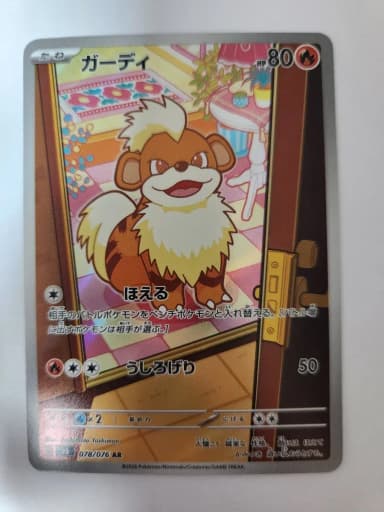 Pokemon Card Garde First Edition 078/076 AR