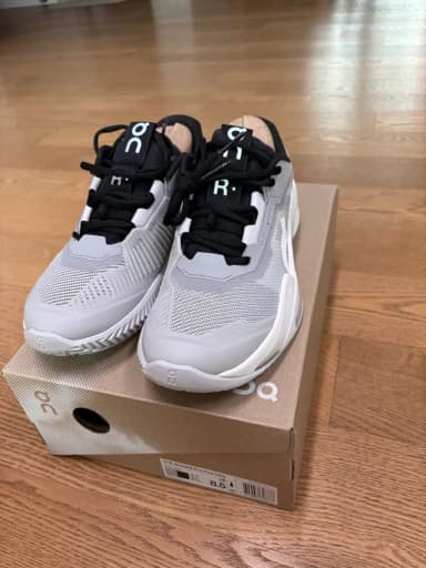 [New] On-Running Tennis Shoes The Roger ProFire Clay Glacier Black (255)
