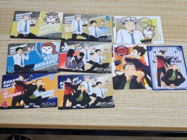Sale/Exchange) Haikyuu Character Card Gumi Baboka