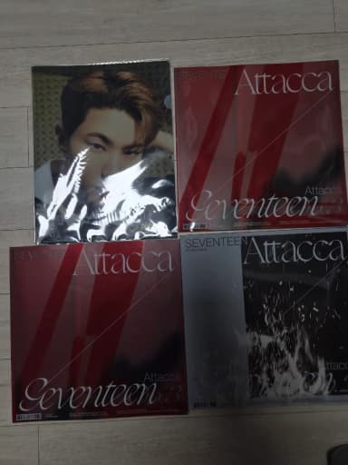 [Bulk Sale] Seventeen Attacca Album Photo Watermark