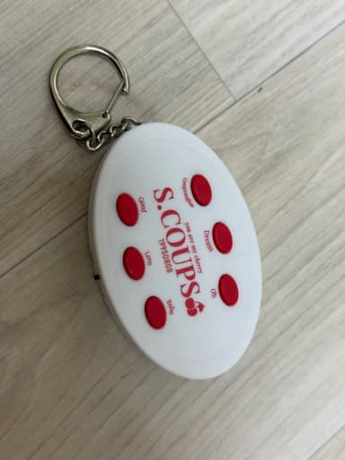 S.Coups Voice Keychain
