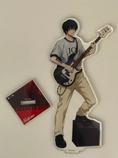 Sakamoto Days Nagumo Acrylic Stand Band Base Guitar