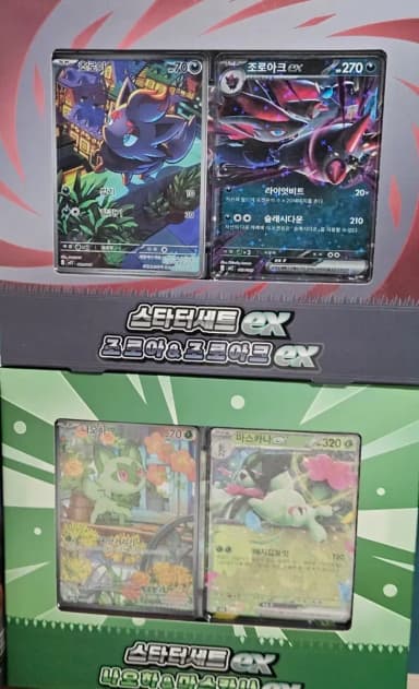 Pokemon Card Starter Set First Edition Zoroark, Naona Trade/Exchange