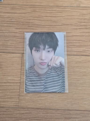 ATEEZ 8th Anniversary Exhibition Pop Up Blue Drift Mingi 80,000 Won Lucky Draw Photocard Lucky Draw Pre-order Benefit ATEEZ Mingi