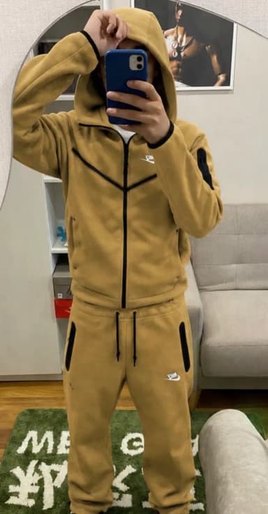 Tech Pack Gold Brown Color