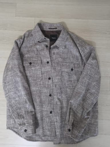 Tierry Tweed Shirt Jacket (XL)