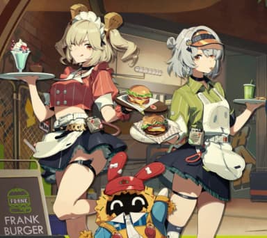 Jenzone Frankburger Collab Acrylic Stand [Sealed] Jenres Zone Zero Hoyoland