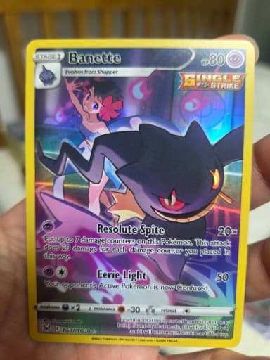 Pokemon Card Barnetty Single Strike Rare CHR