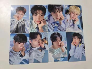 ATEEZ 8th Anniversary Photo Book BLUE DRIFT ATEEZ Photo Card POCA Photo Book