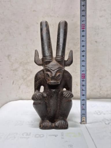 [Porcelain Princess Antiques] Hongsan Culture Black Jade (376) +++(Tang)