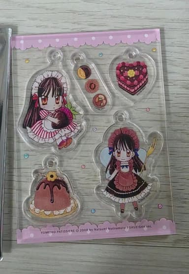 Kumppa Dreamy Patisserie Acrylic Keychain Set Chocola