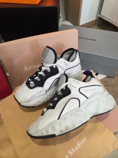 Authentic Acne Manhattan Chunky Sneakers Full Set