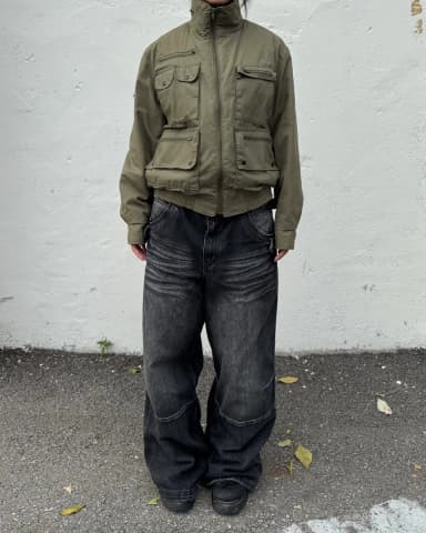 Military Multi-Pocket Utility Jacket M Size