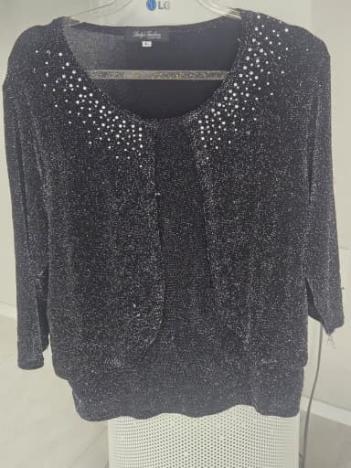 Sequin Fashion Wing Dance Costume Size L