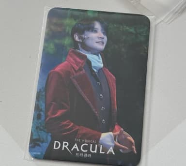Kim Junsu Dracula Photocard