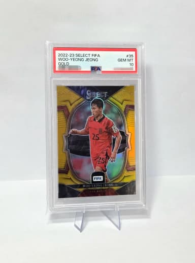 [10 limited] PSA10 Jung Wooyoung Republic of Korea KFA Gold 10 limited 22-23 Panini Select National Team