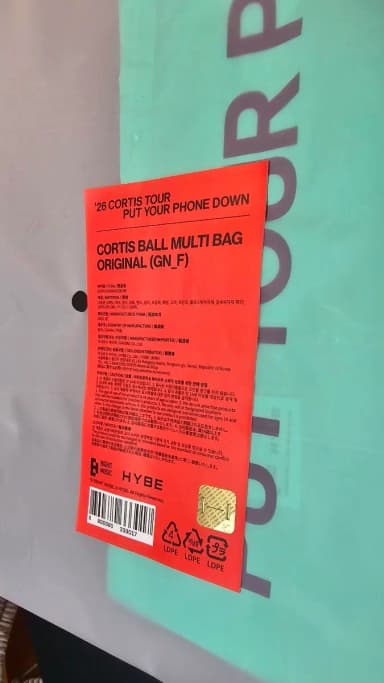 (Cost Transfer) Cortis Multi Bag Mint, Put Your Phone Down