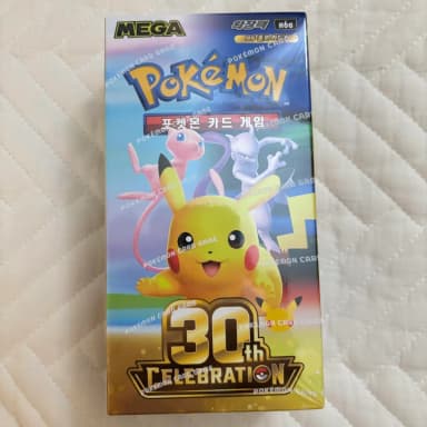 Pokemon 30th Anniversary Box Shrink Sealed