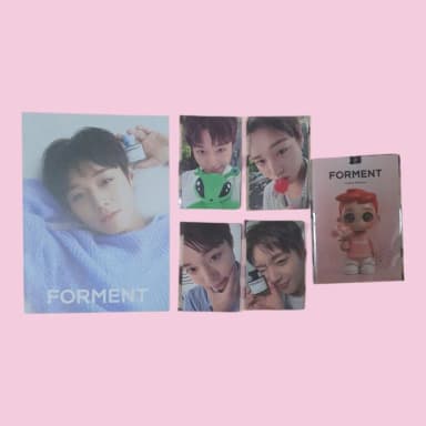 Park Jihoon Fan Meeting Photocard 4 Assortment Sashe 1 Piece Sealed Brand New