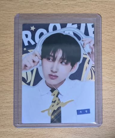 2025 Tereca KPOP Rookie Kickflip Juwang Signature Card