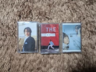 (Opened Cassette) Sung Si-kyung 1.2.Hee Jae. 3-in-1 Set