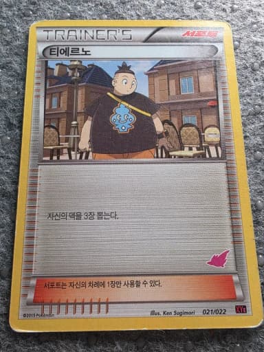 Pokemon Card Tierno Support (Togekiss Defense Deck)