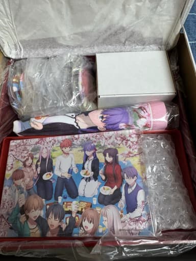 Fate Heaven's Feel Lunch Box Goods Set Sealed