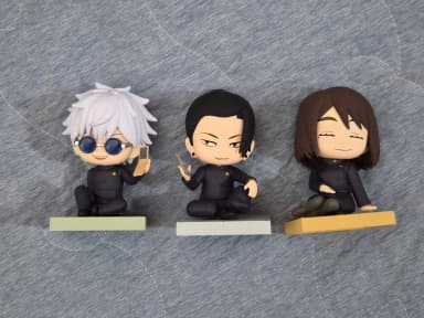 [Shipping Included] Jusulhoejan All Sitting Figure 3-Piece Set