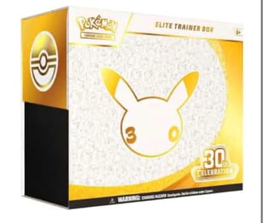 Pokemon 30th Anniversary Elite Trainer Box North American Version