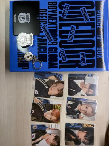 [Opened] BOYNEXTDOOR ONE DOOR Global Official Fan Club Kit Full Set
