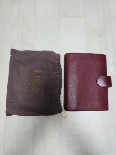 gillio A6 Genuine Leather Diary