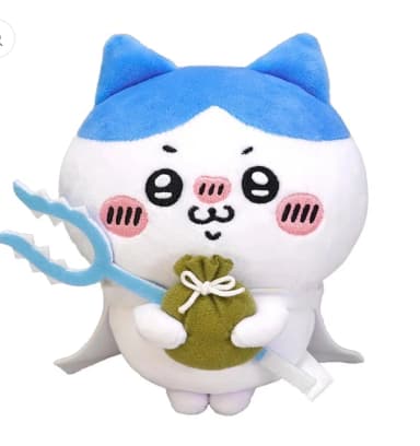 [Authentic, Sealed, Exchange OK] Long-Eared Chiikawa Hachiware Suppression Rescue Hachiware Sister Doll Keyring