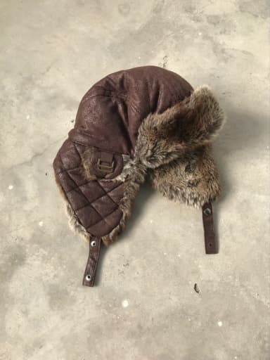 Vintage Trooper Hat Army Camo Hat
