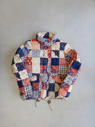 Polo Ralph Lauren Floral Patchwork Down Padded Jacket